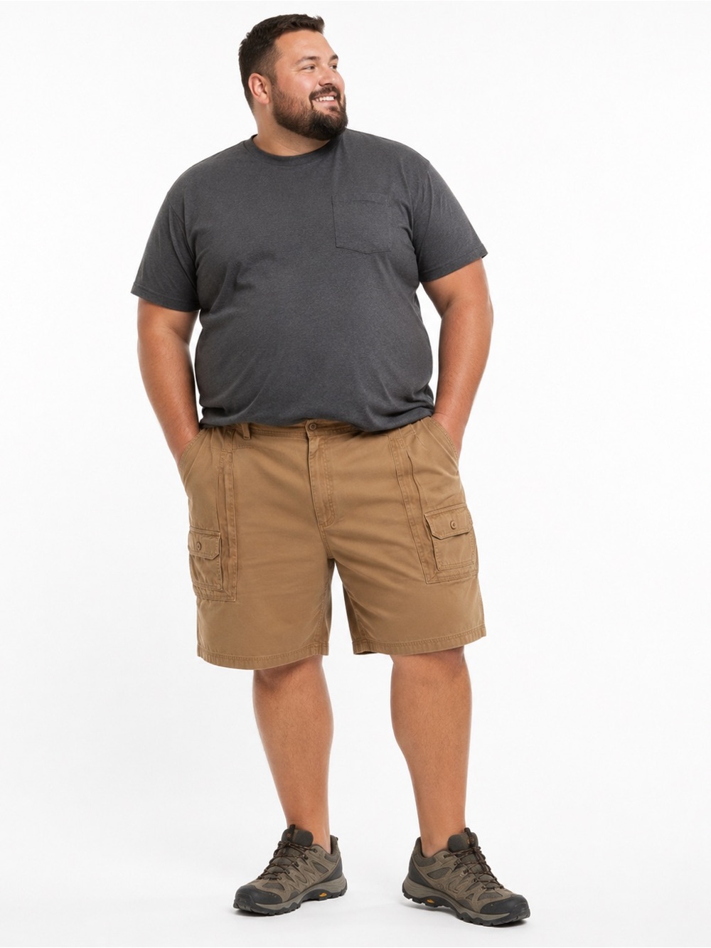 Cabela's Men's Cargo Shorts in Tan - 7 Pocket Hiker